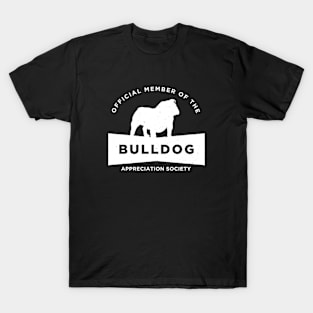 Bulldog Appreciation Society T-Shirt